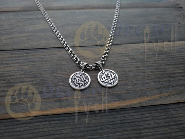 Щит репейник счастья и макошь